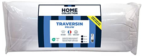 Bleu Câlin Home Collection, Traversin Moelleux 2 Personnes, 140 cm, Enveloppe Polyester