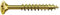 SPAX Universalschraube, 5,0 x 60 mm, 500 Stück, Kreuzschlitz Z2, Senkkopf, Teilgewinde, 4CUT, YELLOX, 0291020500605
