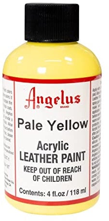 Angelus cuir peinture 4 Oz jaune p‰le