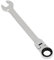 Tooltime® 10mm Metric Chrome Vanadium Steel Flexi Flexible Combination Ratchet Spanner