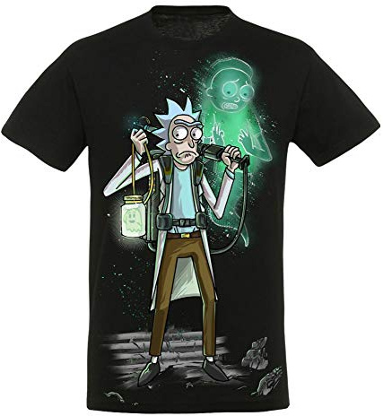 Ghost Friend - T-Shirt - leuchtet im Dunkeln, Größe:S