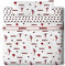 Ladybug Miraculous Bettwäsche-Set, Flanell, für Betten mit 90 cm Breite, Mehrfarbig, 3-teiliges Set