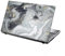 TaylorHe 13-14 inch Laptop Skin Vinyl Decal with Colorful Patterns and Leather Effect Laminate MADE IN England Flowing Marble