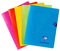Clairefontaine 303781C Un Cahier Agrafé Mimesys - 17x22 cm - 140 Pages Grands Carreaux - Papier Blanc 90 g - Couverture Polypro - Couleur Aléatoire