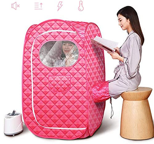 GJXJY Sauna Zelt Home Sauna Dampfsauna Dampfmaschine Tragbare Dampfsauna Komplett geschlossene Sauna 1000 Watt