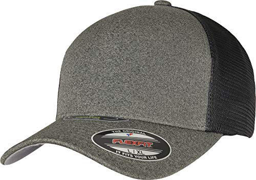 Flexfit Unisex-Adult 5511UP-FLEXFIT UNIPANEL Baseball Cap, Olive/Black, S/M