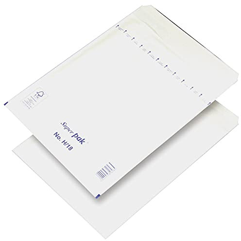 Selbstklebende Briefumschläge Mit Luftpolsterfolie OFFICE PRODUCTS HK H18 270x360mm/290x370mm 100St Weiß / / Typ-Selbstklebende Luftpolsterfolie/Art-HK/Farbe-Weiß/Format-H18