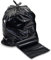 IB KOOT Lot de 50 sacs poubelle extra résistants en plastique noir de 75 L, ultra résistants, anti-fuite, 100 % recyclé, parfaits pour le jardin, la maison, la cuisine