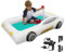 KINMAC Inflatable Toddler Bed - Portable Air Mattress With Sides for Kids Camping, Car Travel, Sleeping - Racecar Design (Green)