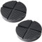 2Pcs Wagenheber Gummiauflage Gummiklotz Gummiblock Hebebühne Wagenheber Gummimatte Jack Unterstellbock Gummiklotz 127x25m