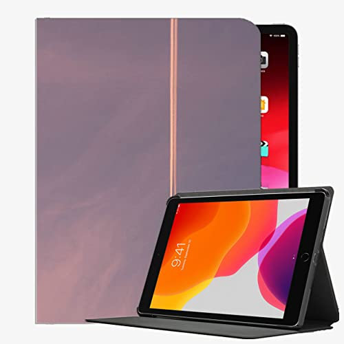YENDOSTEEN Magnetische Hülle für iPad Pro 12.9 2021/2020/2018 (5. 4. 3. Generation), Sky Plane Spur 168413 mit Auto Schlaf-/Aufwachfunktion