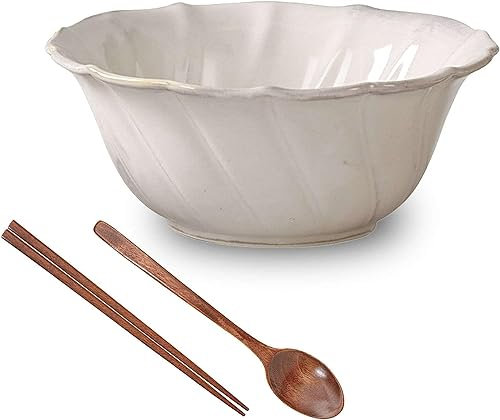 Ciotola for ramen, insalatiera, ciotola for frutta, ciotola for ramen, grandi ciotole da portata, set di ciotole for ramen for 1 persona, scodella for porridge, scodella decorativa for punch, regali f