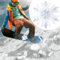 OMZSXK Snowboard Stomp Pad,Klare Schneeflocke Snowboard Stomp Pads,Selbstklebendes Ski Snowboard Stomp Pad,Snowboard Anti Rutsch Pad,Bietet Zusätzlichen Griff (Groß Schneeflocke-Weiß)