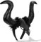 Horn Headband Black Party Horns Headpiece Halloween Cosplay Party Headband Costume Accessory for Women Girls Adult Halloween Decoration