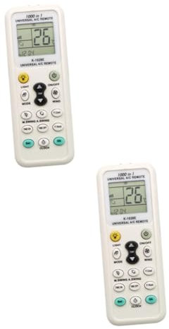 Garneck 2 Piezas Control Remoto De Aire Acondicionado Controles Universales Control Remoto Universal Aire Acondicionado Universal