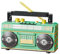 Fuwraixis Radio Vintage Juguetes de Bloques，Cinta de Casete simulada，Colección de sobremesa Modelo de decoración，Regalo para niños Mayores de 6 años y Adultos，781 Piezas