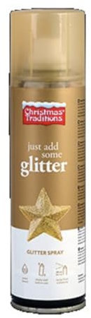 Idena Dekospray Weihnachten, 150 ml, 1 Stück, gold, 8580420