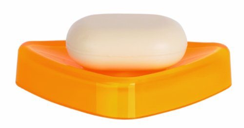Spirella 10.15495 Trix Acrylique Porte-Savon Safran