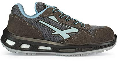 U-POWER Rl20206-35, RL20206-35-Calzado de Seguridad Gama Red Lion Modelo Lolly S1P SRC Talla Unisex Adulto, Gris y Azul, 35 EU