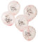 Ginger Ray Floral Hen Party Konfetti gefüllt dekorative Luftballons rosa 5 Stück mehrfarbig, 3