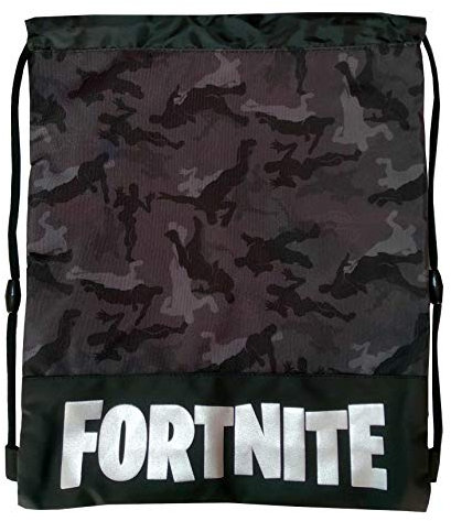 Franco Cosimo Panini Fortnite Gepäck für Kinder, Unisex, für Kinder und Jugendliche, Camouflage Black, Taglia unica, Casual