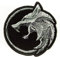 The Wolf Amulet Patch / TV Series and Game Emblem / Embroidered Iron On (3.8 x 3.9)