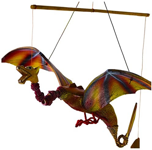 Windspiel Mobile Fantasy Mittelalter Drache rot