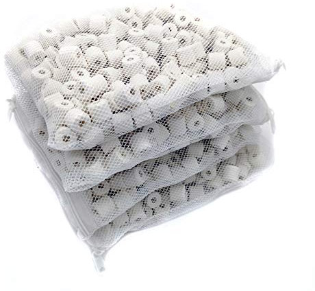 Aquarium Fitler Media Ceramic Rings, Bio Ceramic Filter Media for Pond Fish Tank Canister Filter (4 lbs)