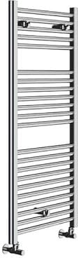 facula - Radiador Toallero De Agua Ocean Cromado 1110x550mm (NO Eléctrico)