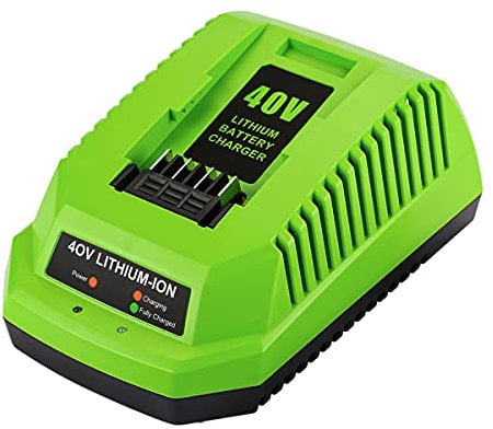 ENERGUP 40V Chargeur pour Greenworks Chargeur 40V G40C pour Greenworks Batterie