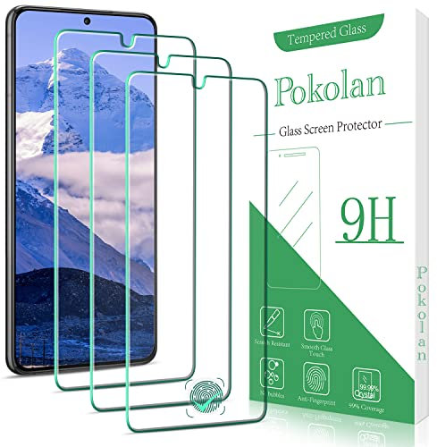 Pokolan 3-Unidades Protector Pantalla para Samsung Galaxy S22 Plus 5G Cristal Templado, Dureza 9H, 0.33 mm Ultra Transparente, Sin Burbujas, Antiarañazos, Ultra Resistente