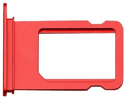 SIM-Kartenfach für iPhone 7, 7G, Micro-SD-Karte, Rot