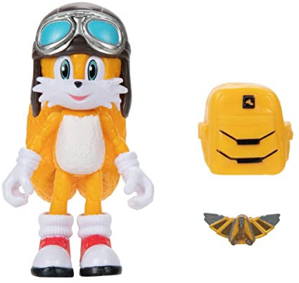 SONIC THE HEDGEHOG 2 Der Film 4'' bewegliche Actionfiguren-Sammlung mit fliegenden Schwänzen