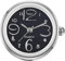 JewelryWe Ringuhr Fingeruhr Damen Ultradünn Rund Analog Quarz Ring Uhr Verstellbar Fingerringuhr Uhrenring Silber Schwarz