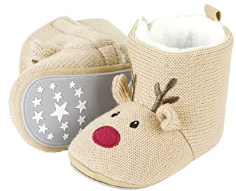 Sterntaler Mädchen Babystiefel RentierBabyschuh