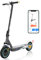 RCB Trottinette Électrique,Jusqu'à 25 km/h,Connexion APP,Pneus Solides,Freinage Mécanique,Écran LED,Supporte 120/150kg, Scooter avec Absorption des Chocs,Cadeau pour Adultes et Adolescents