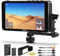 NEEWER F400 PRO Monitor da 6 per Campo della Fotocamera, Oscilloscopio a Forma D'onda,Oscilloscopio Vettoriale,Video DSLR Full HD 1920x1080 IPS 4K HDMI con Messa a Fuoco Assistita, Ingresso DC da 12V