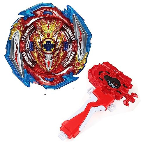 mlywd GyrosTurbo Set, GyrosMetal Fusion mit Starter, Kampfkreisel Geschenk Weihnachten, Geburtstag, Spielzeug Kinder ab 6 Jahren, Gift for Children,B-173-01