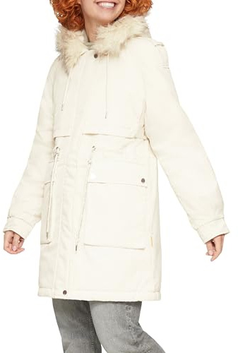 QS Gefütterter Parka mit abnehmbarem Kunstfell