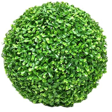 13-28cm Artificial Topiary Ball - Indoor Outdoor Boxwood Sphere for Balcony Garden Courtyard Hanging