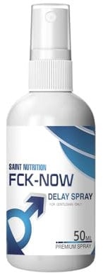 FCK-NOW Delay Spray hochdosiert - Verzögerungsspray extra stark für den aktiven Mann der Spaß bevorzugt – länger durchhalten– bessere Leistung vorprogrammiert, 50 ml