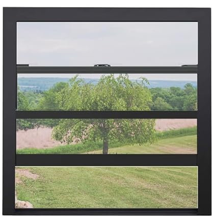 PFCDZDU Finestra per Food Truck, Montaggio A Filo Lega di Alluminio Finestra di Servizio con Maniglia, Sostituzione Finestra per Scuola Bar Gastronomia(23.6x19.7in/60x50cm)