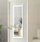 Reflex Sales and Marketing Ltd 129 x 37.5 cm Overdoor Mirror, Full Length, for Bathroom/Bedroom/Wardrobe (White)