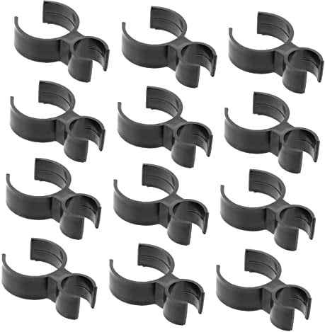 GREENADSCAPE 10pcs Single Holders Safety Clips for Bottles Easy to Install Candle and Wine Bottle Secure Clips Design for Parties and Celebrations
