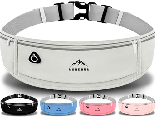 Laufgürtel für alle Handys | Verstellbarer und Wasserdichter Handytasche Joggen | Laufgürtel Handy | Running Belt | Handyhalterung Joggen | Laufen Zubehör | Lauftasche