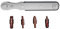 XANHOY Rechtwinkliger Schraubendreher, kleine Ratschen, 90-Grad-Ratschen-Schraubendreher-Set, 1/4-Bit-Ratschen