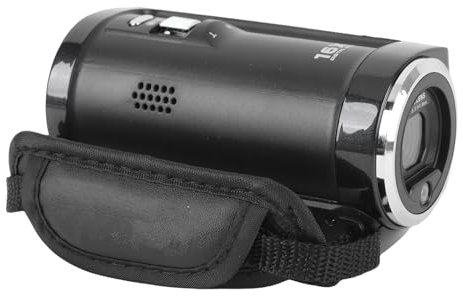 Videokamera Camcorder Digital Kamera Recorder 2,7 K Video 50MP Foto mit 2,8 Zoll 270 Grad Rotation LCD 16X Digital Zoom LED Füll Licht