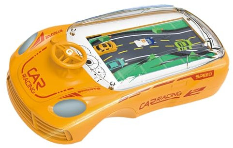 Nexusectar Spielkonsole für tragbare Autospiele für – Rennauto mit der Handmaschine | Simulationsabenteuer, Lernfahrzeug, Spielzeug für Kinder