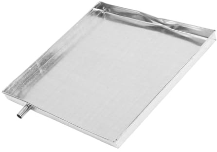 Bac de Récupération D'eau pour Climatiseur en Fer Argenté | Collecte L'excès D'humidité, Prévient les Fuites, Compatible Modèles D'air Conditionné pour Fête