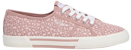 Pepe Jeans Damen Brady Fresh W Sneak, Rosa, Blassbeige, 40 EU